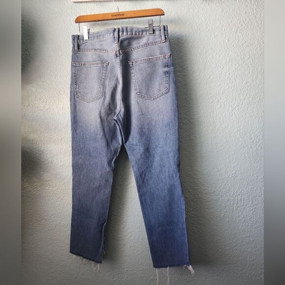 Frame denim le original denim distressed jeans raw hem - Picture 10 of 14